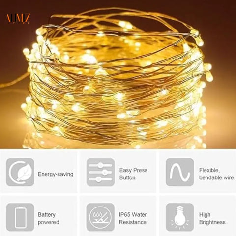 Chilli Milli Micro LED Fairy Lights Battery Operated - Gradit Mart