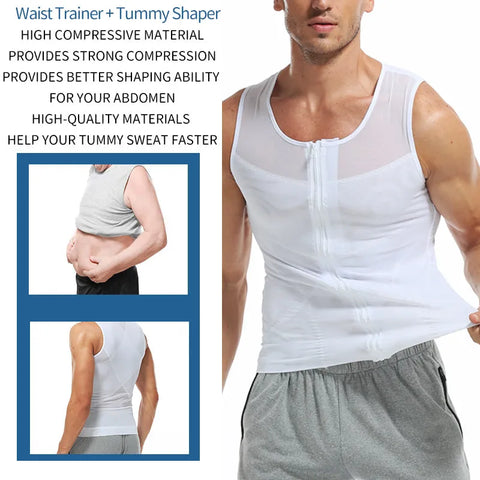 Men Compression Slimming Body Shaper - Gradit Mart