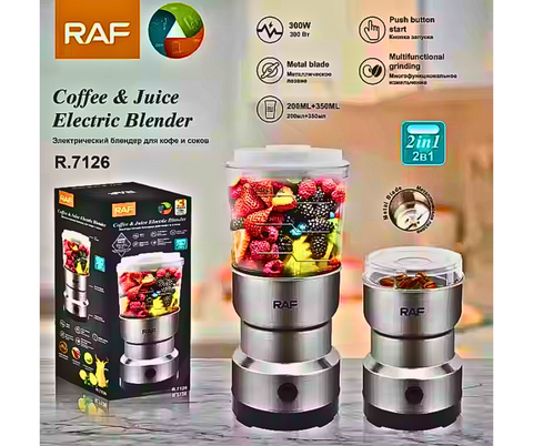 2 In 1 Electric Coffee Grinder And Juice Blender Ahmiz Store