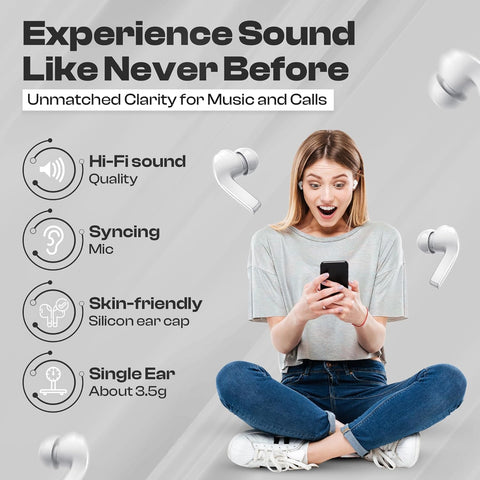 Air-31 CY-T2 TWS Wireless Bluetooth Headset Transparent @iamnaveedhanif