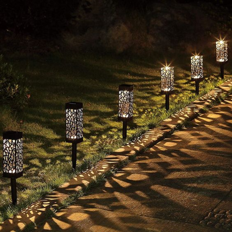 Solar Garden Pathway Lights @iamnaveedhanif
