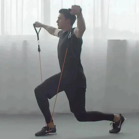 Portable Resistance Bands With Handles, Resistance Tubes - Gradit Mart