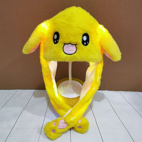 Cute Rabbit Hat with Moving Ears @iamnaveedhanif